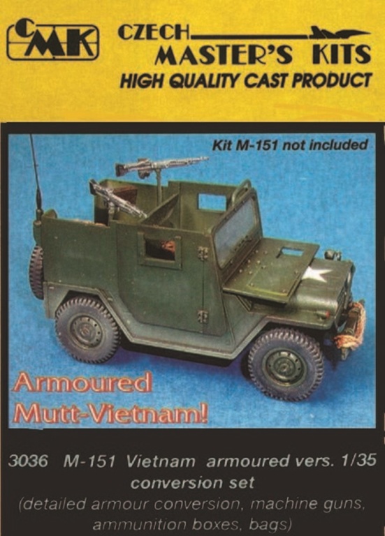 M-151 Vietnam Armoured versio - CMK  M-151 Vietnam Armoured version, convers.