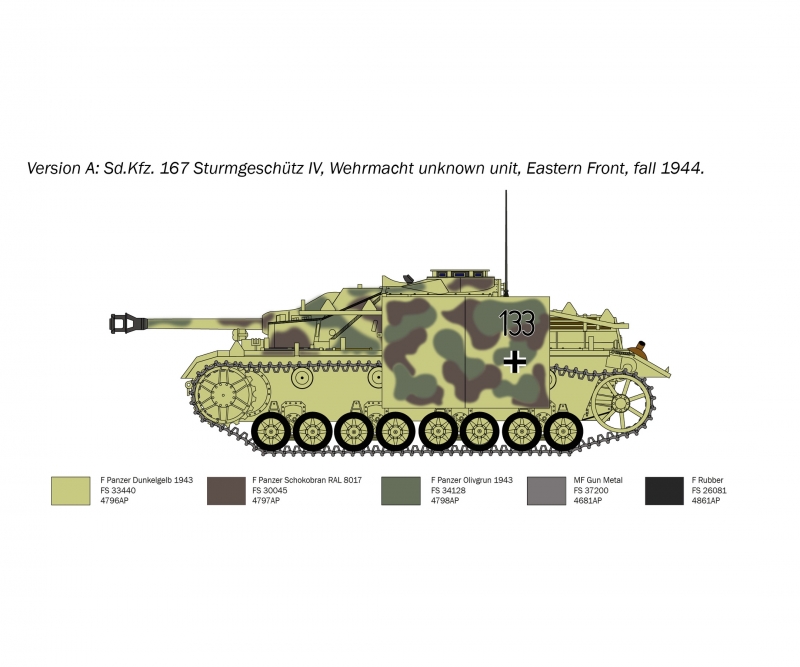 1:35 Dt. Sd.Kfz.167 Sturmgesc - IV