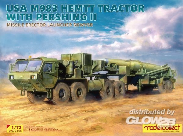 USA M983 Hemtt Tractor With P - Modelcollect 1:72 USA M983 Hemtt Tractor With Pershing II Missile Erector Launcher new Ver.