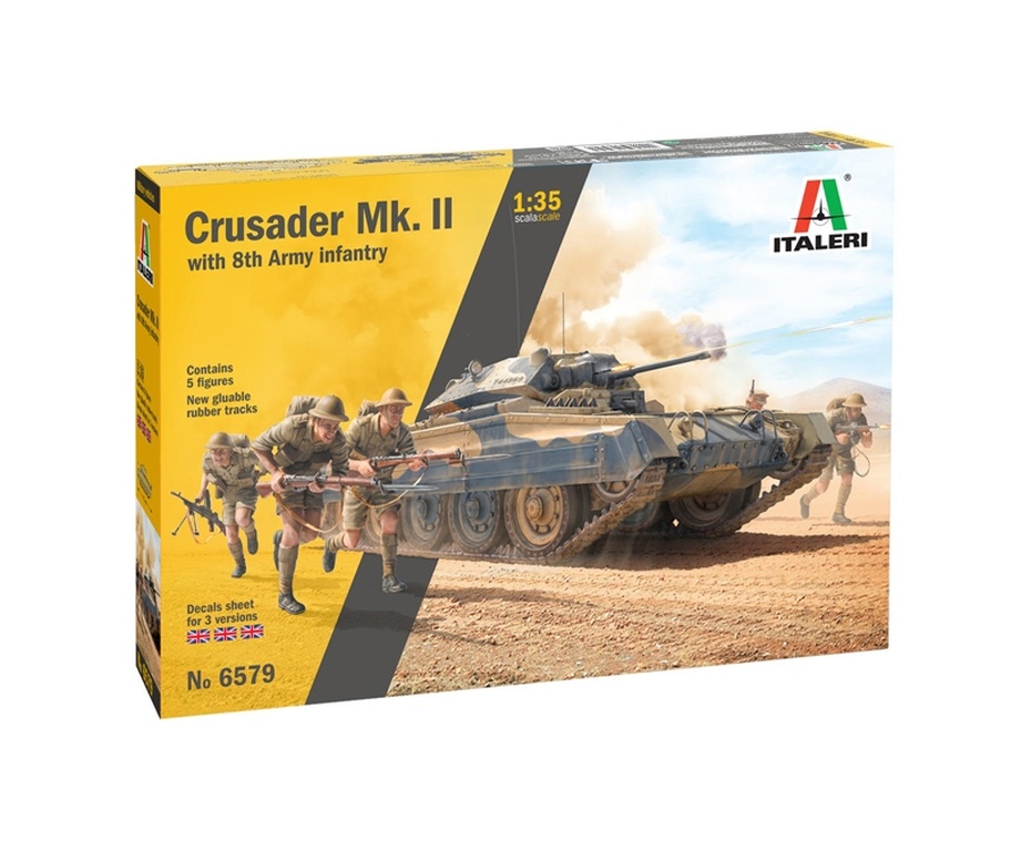 1:35 Crusader Mk II m Fig. - 1:35 Crusader Mk.II m. Inf. Fig. (5)