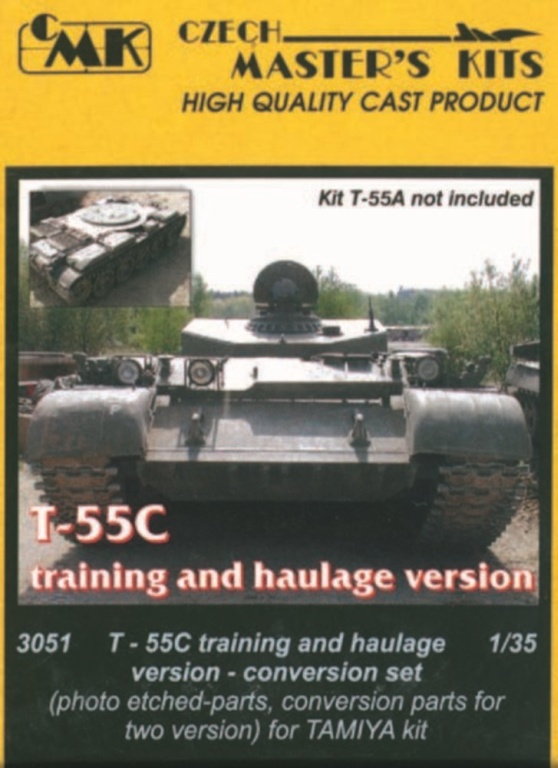 T-55C trainings version Umbau - CMK  T-55C trainings version Umbauset