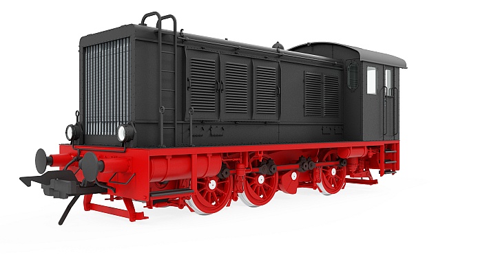 Diesellokomotive V36.1-2 - Diesellok V 36.1-2, DB, Epoche 3
