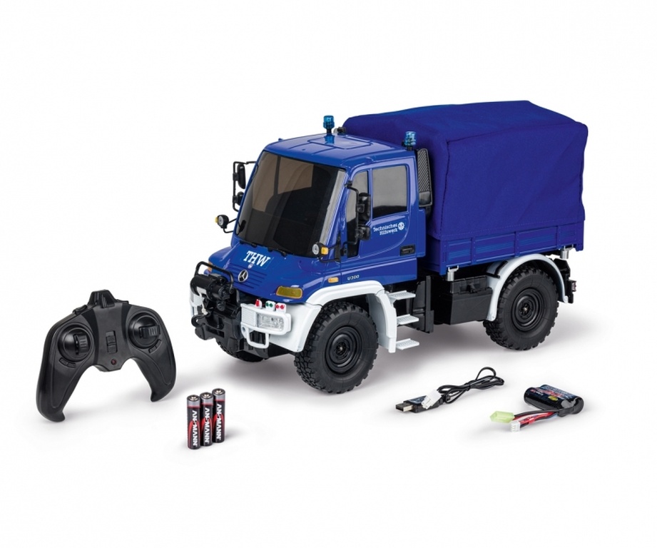 1:12 MB Unimog U300 THW 2.4GH - 1:12 MB Unimog U300 THW 2.4G 100%RTR