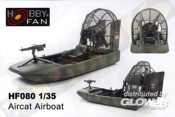 Aircat Airboat (complete resi - Hobby Fan 1:35 Aircat Airboat (complete resin kit)