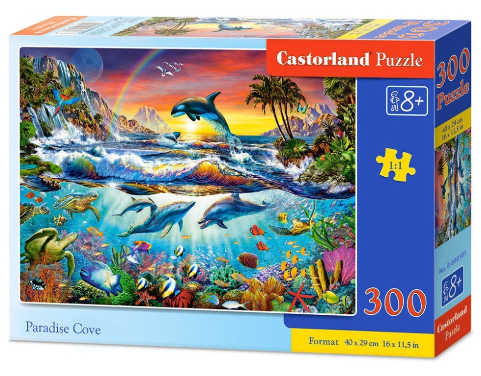 Paradise Cove, Puzzle 300 Tei - Castorland  Paradise Cove, Puzzle 300 Teile