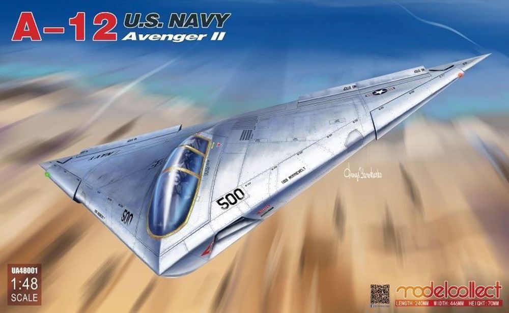 U.S.Navy A-12 Avenger II - Modelcollect 1:48 U.S.Navy A-12 Avenger II