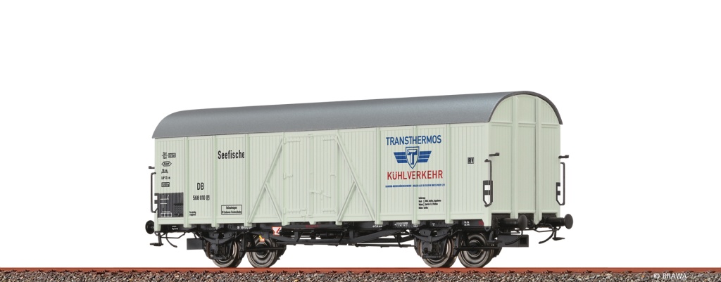 H0 KÜW Tnfhs 38 DB III - H0 Kühlwagen Tnfhs38 Transthermos DB