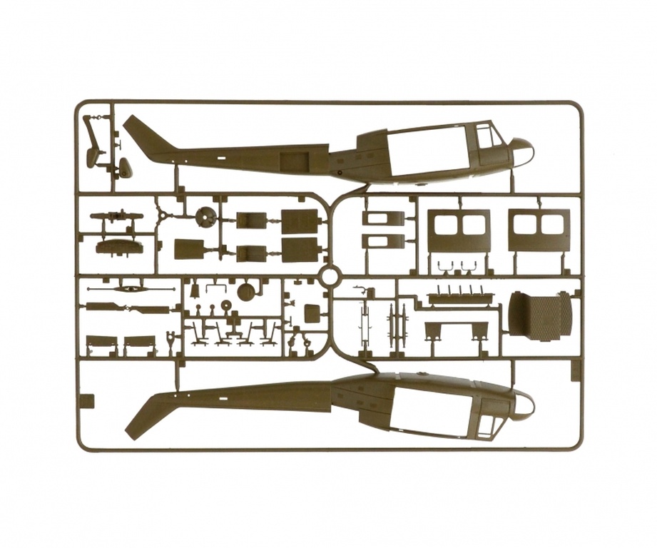 1:48 UH-1D Slick - 1:48 UH-1D Slick