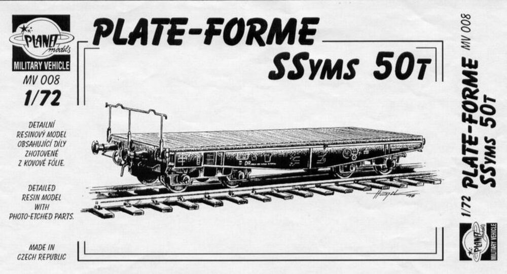 Plate Forme Ssyms 50 Ton - Planet Models  Plate Forme Ssyms 50 Ton