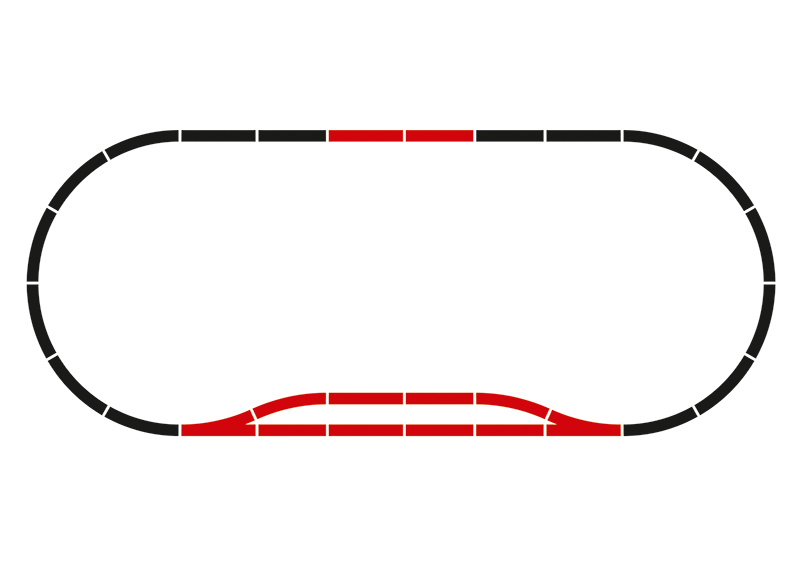 C-Gleis Ergänzung  C2