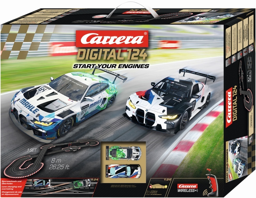 DIG124 Start your Engines - CARRERA DIGITAL 124  Start your Engines