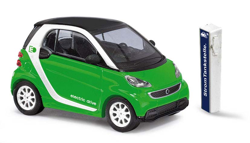 Smart Fortwo electric grün