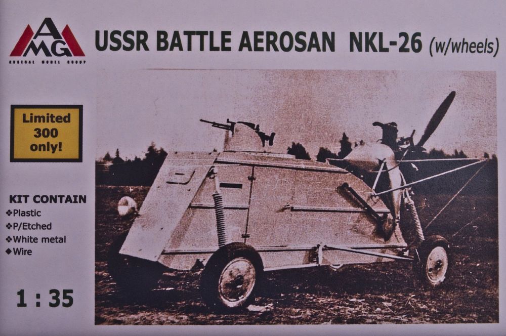 NKL-26 Aerosan on wheels - AMG 1:35 NKL-26 Aerosan on wheels