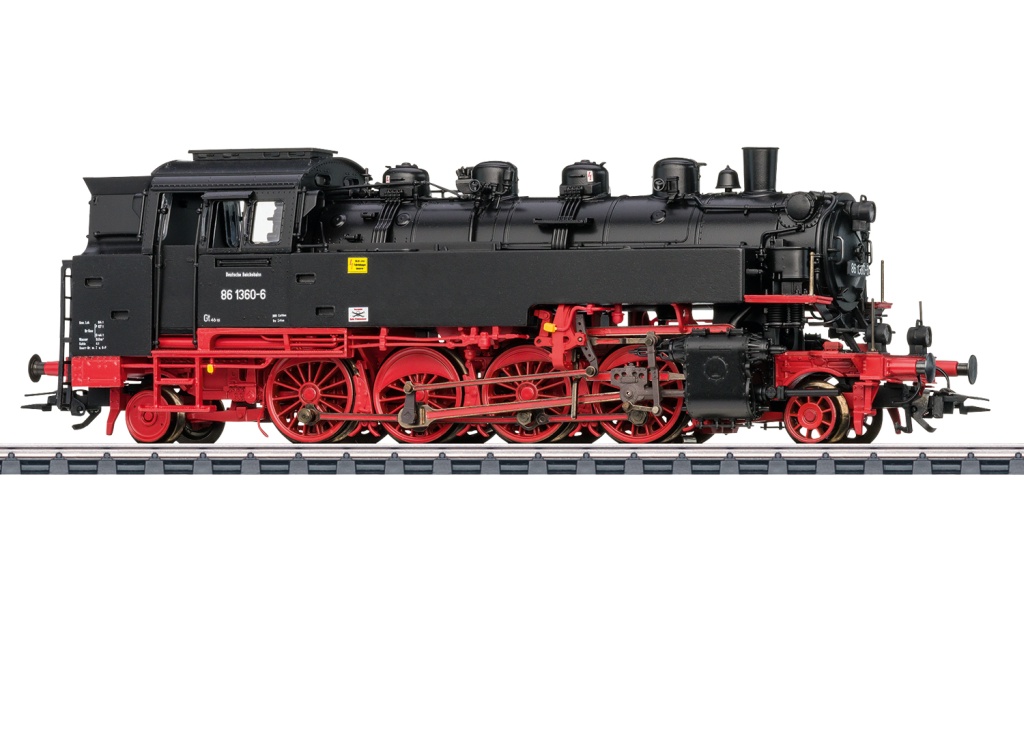 Dampflok BR 86.0-8 DR/DR - Dampflokomotive Baureihe 86