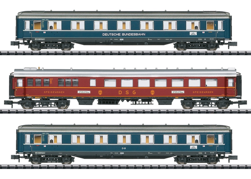 Personenwagen-Set F-Zug F 41 - Schnellzugwagen-Set F 41 Senator