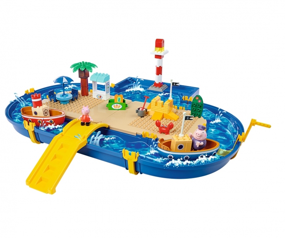 Big Waterplay Peppa Pig + - BIG Waterplay Peppa Holiday Wasserbahn