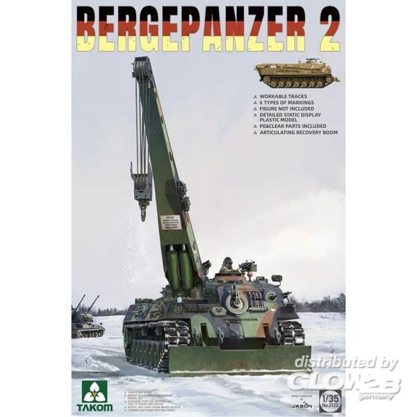 Bergepanzer 2 - Takom 1:35 Bergepanzer 2