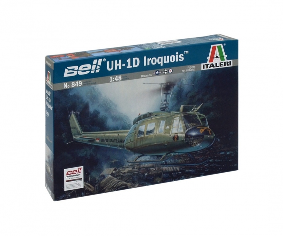 1:48 UH-1D Slick - 1:48 UH-1D Slick