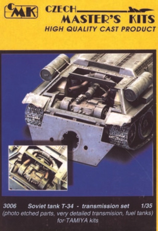 T-34 Getriebe - CMK  T-34 Getriebe