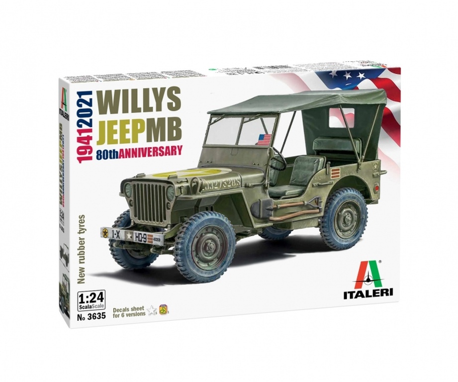 1:24 Willys Jeep MB 80th Anni - 1:24 Willys Jeep MB 80th Anniversary