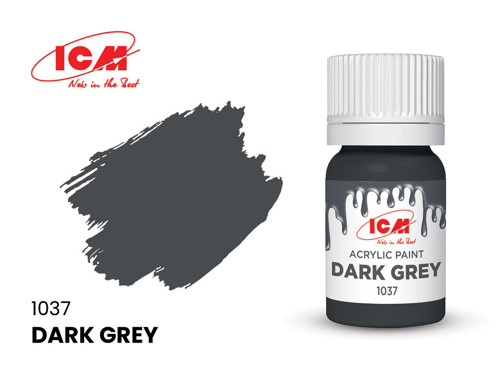 GREY Dark Grey bottle 12 ml