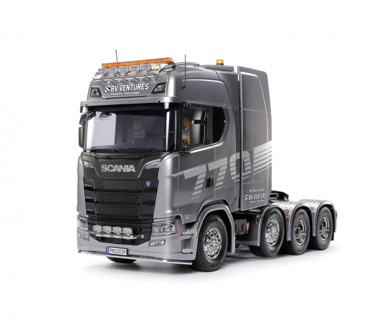 1:14 RC Scania 8x4/4 Gun Met.