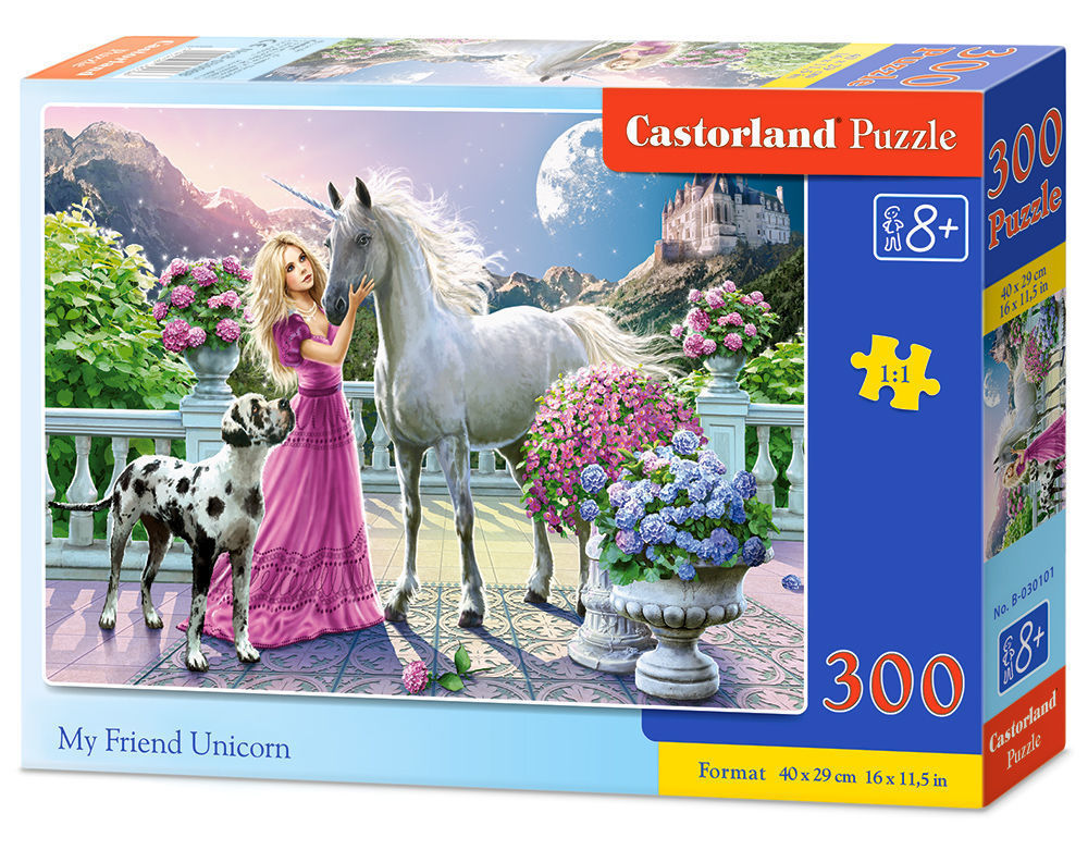 My Friend Unicorn, Puzzle 300 - Castorland  My Friend Unicorn, Puzzle 300 Teile