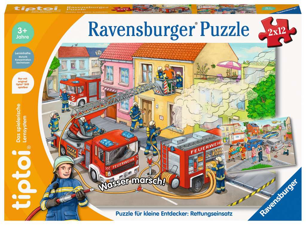 Tiptoi Puzzle für kleine - tiptoi® Puzzle für kleine Entdecker: Rettungseinsatz