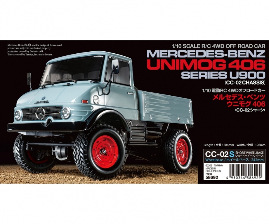 1:10 RC MB Unimog 406 U900 - 1:10 RC MB Unimog 406 U900 CC-02