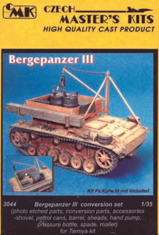 Bergepanzer III Umbauset - CMK  Bergepanzer III Umbauset