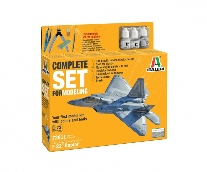 1:72 Modell-Set F-22 Raptor