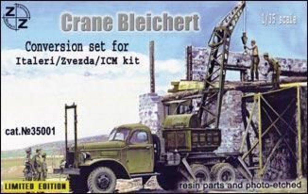 Crane Bleichert, Conversion s - ZZ Modell 1:35 Crane Bleichert, Conversion set