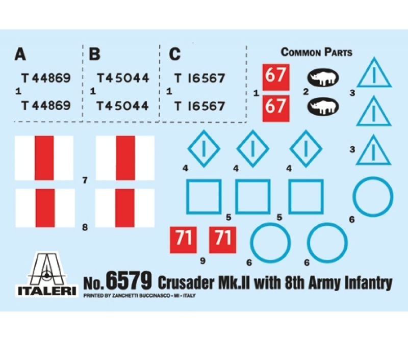 1:35 Crusader Mk II m Fig. - 1:35 Crusader Mk.II m. Inf. Fig. (5)