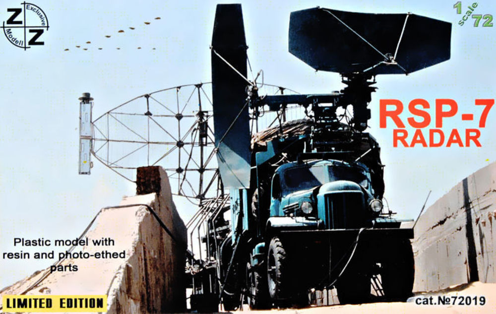 RSP-7 Radar, Limited Edition - ZZ Modell 1:72 RSP-7 Radar, Limited Edition