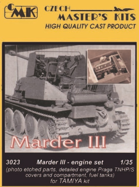 Marder III Motor Set - CMK  Marder III Motor Set