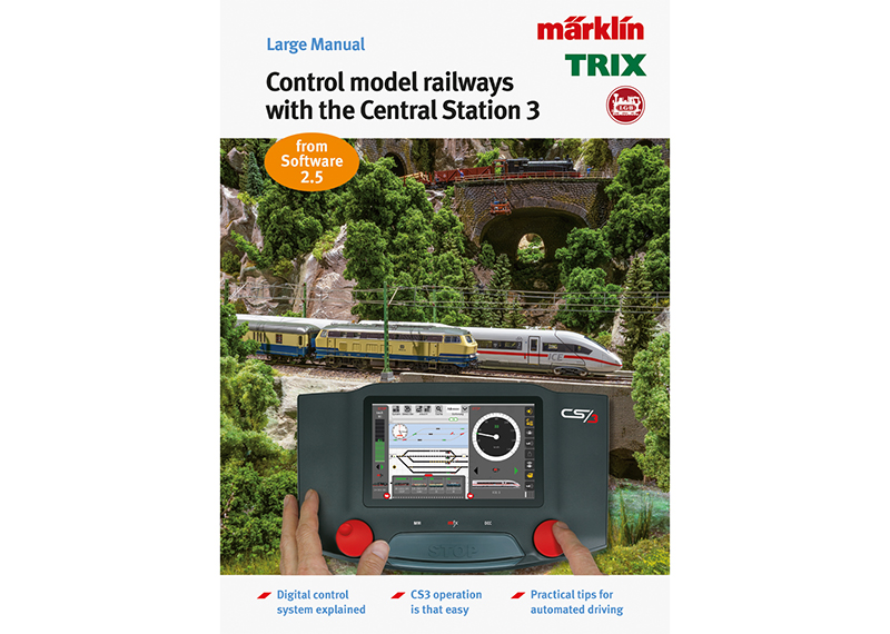 Buch dig.Steuern CS3 EN - Model Railroad Manual Digital Control with the Märklin Central Station 3