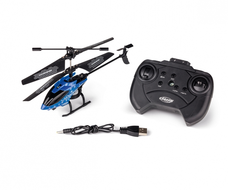 RC Carson Helicopter Star - Starter Tyrann 230 IR 2Ch RTF night blue