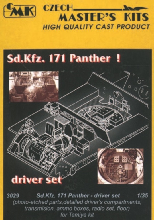 Sd.Kfz. 171 Panther - CMK  Sd.Kfz. 171 Panther Driver Set