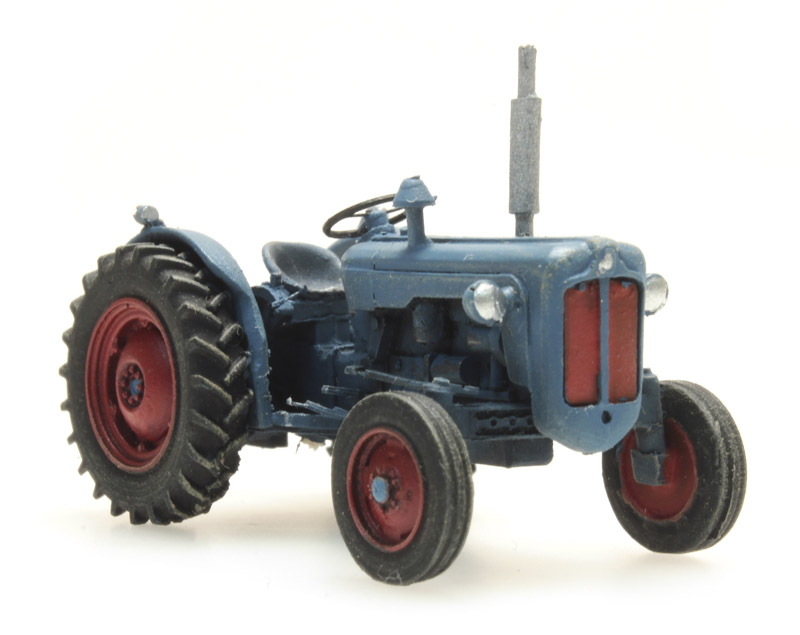 Traktor Ford Dexta blau - 1:87  Fertigmodell aus Resin, lackiert