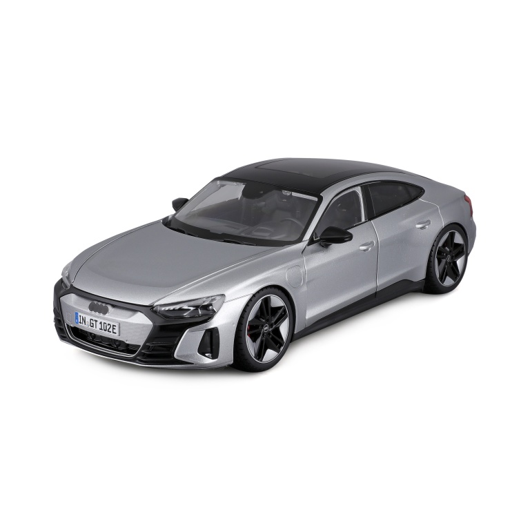 Bburago 1:18 Audi RS e-tron G - Bburago 1:18 Audi RS e-tron GT, 22, silber