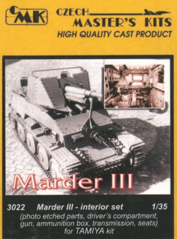 Marder III Interior Set - CMK  Marder III Interior Set