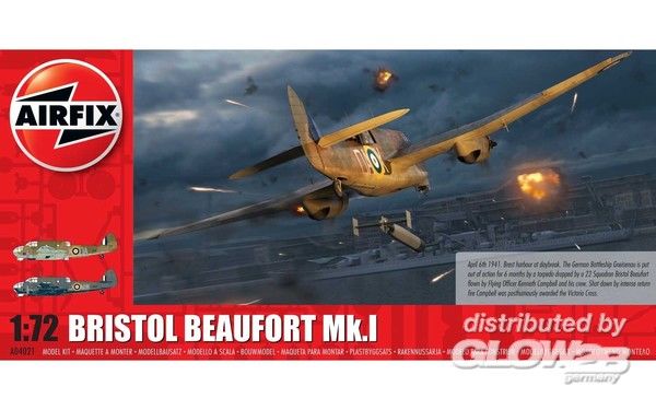 1/72 Bristol Beaufort Mk.1 - Airfix 1:72 Bristol Beaufort Mk.1